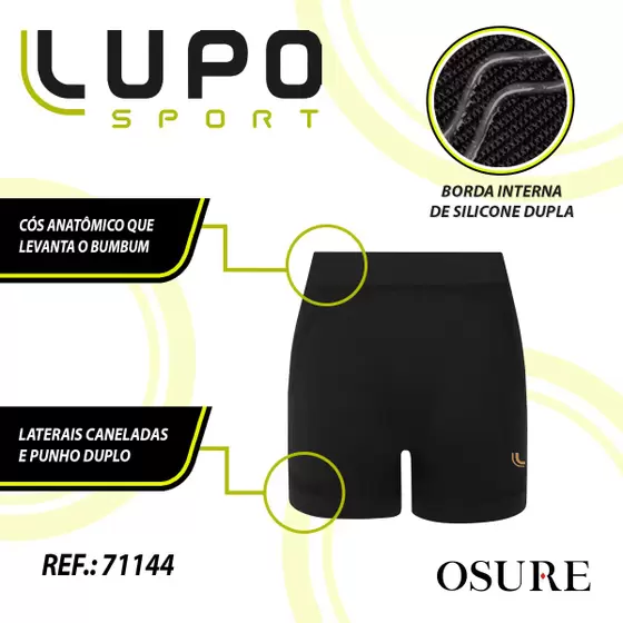 Short Lupo Feminino Attack