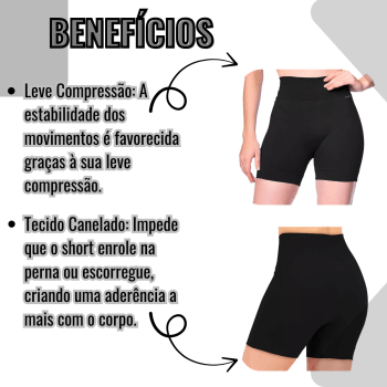 Short Selene Sem Costura Fitness